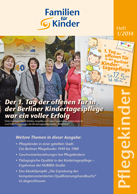 Titelblatt der Fachzeitschrift Pflegekinder 1/2014