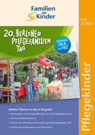 Titelblatt der Fachzeitschrift "Pflegekinder" 2/2022