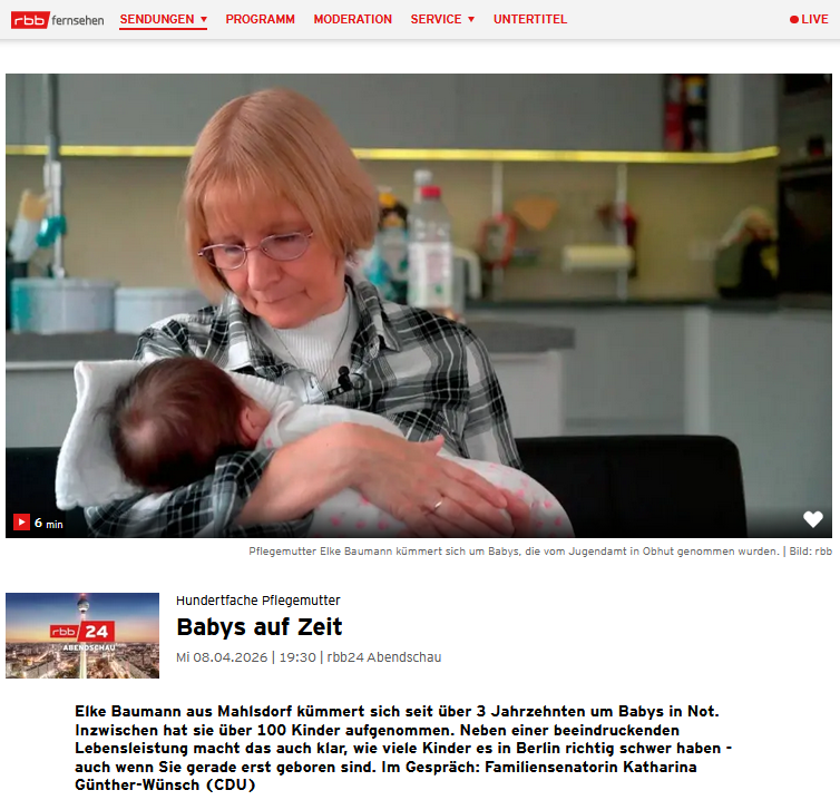 Kurzzeitpflegemutter